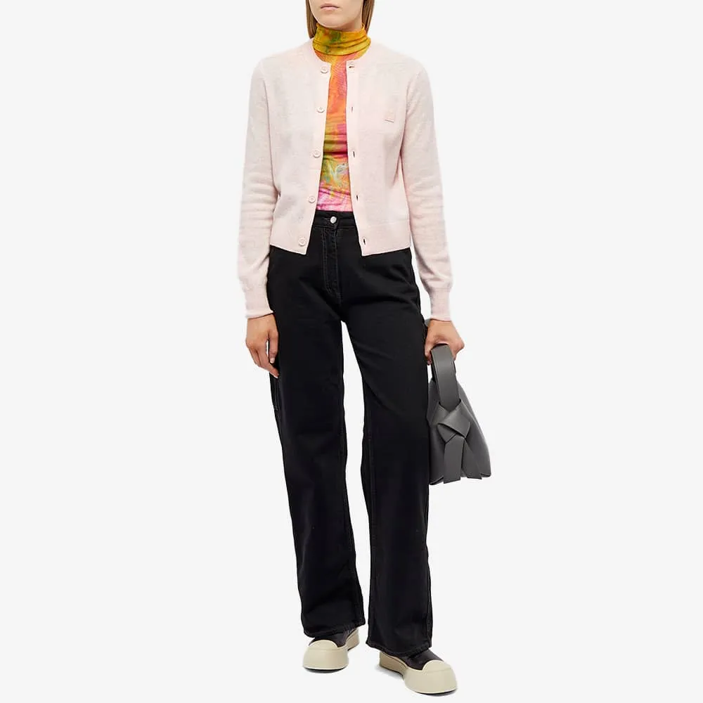 Acne Studios Keva Slim Face Cardigan Jumper