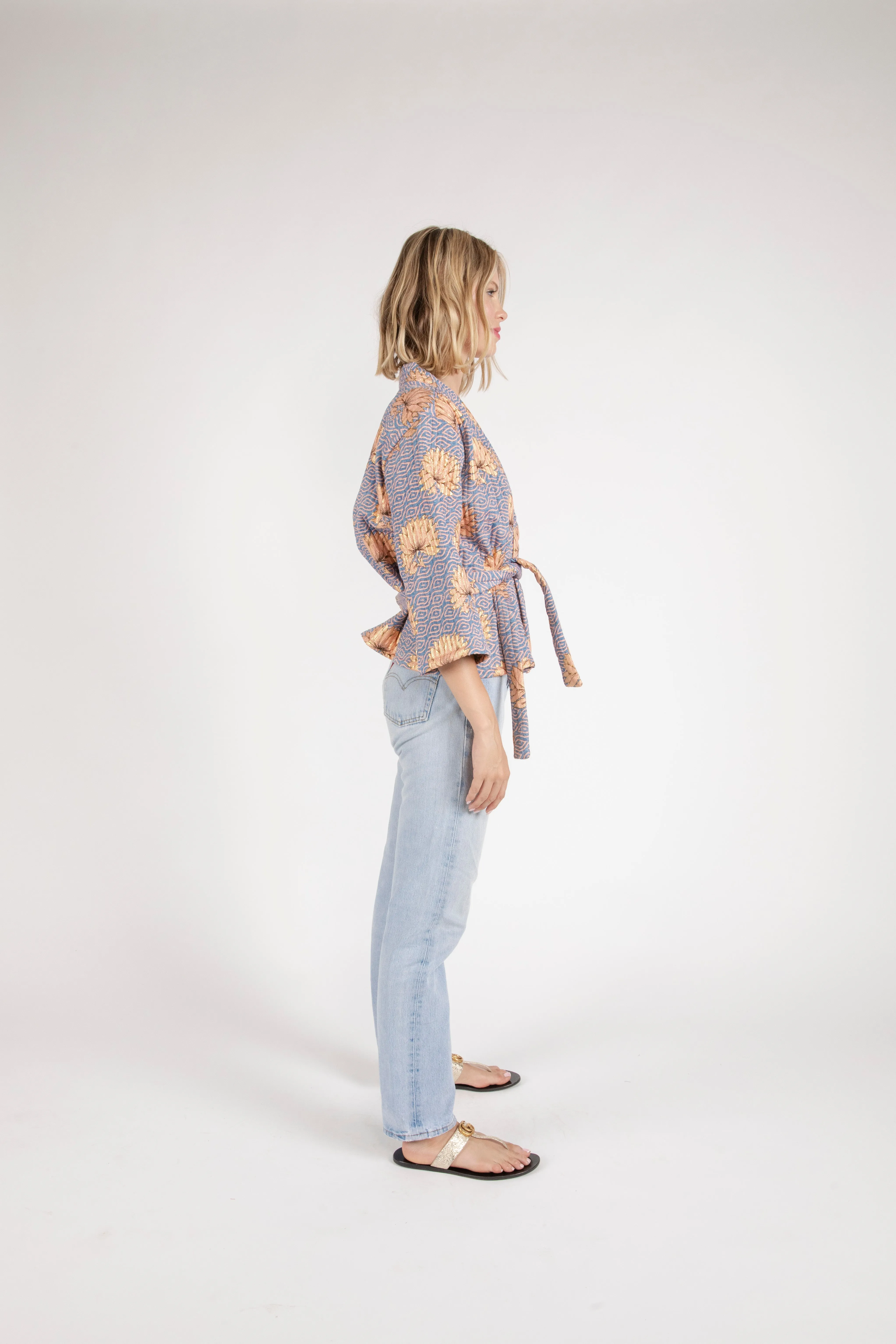 Aditi Quilted Kimono Jacket