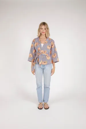 Aditi Quilted Kimono Jacket