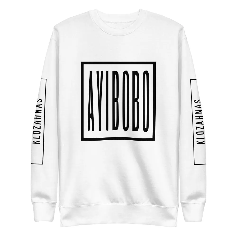 AYIBOBO Klozahnas Fleece Pullover
