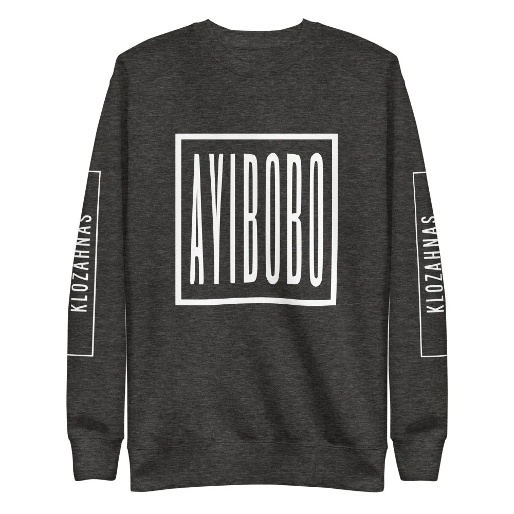 AYIBOBO Klozahnas Fleece Pullover
