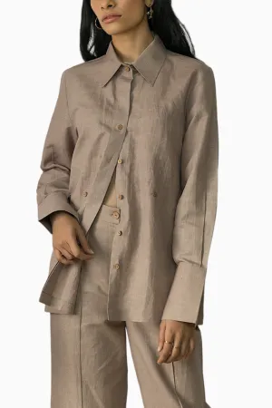Cinched Waist Shirt