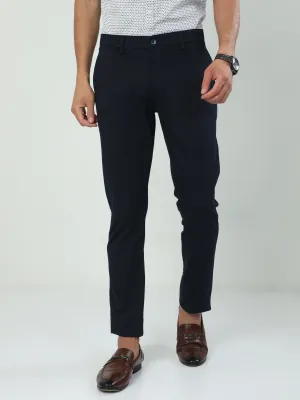 Classic Polo Men's   Moderate Fit Cotton Trousers | TO2-51 A-NVY-MF-LY