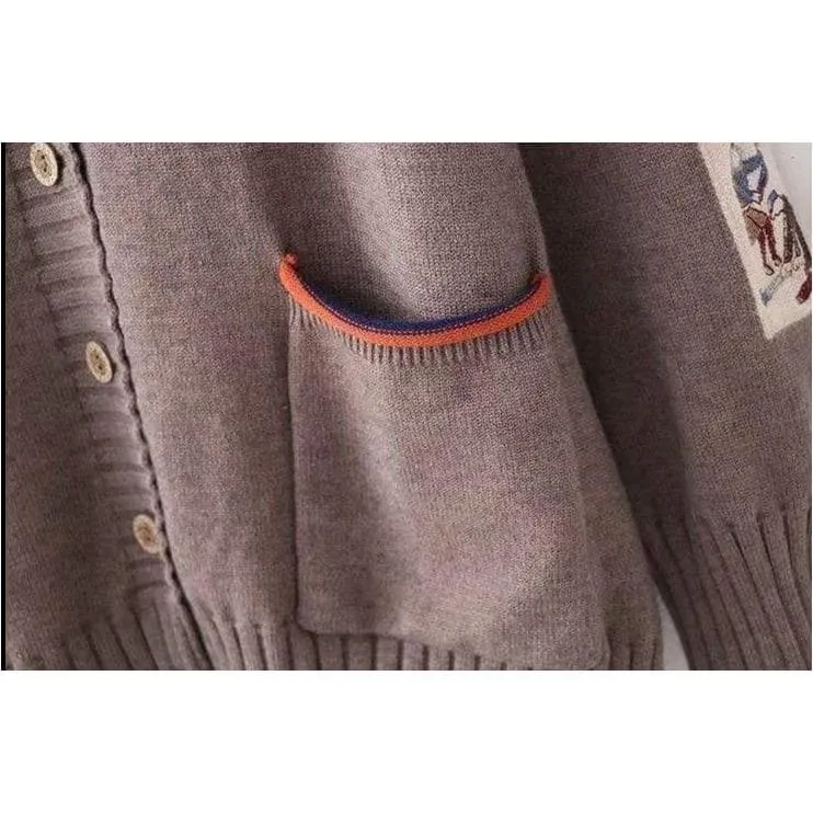 Contrast Sweater