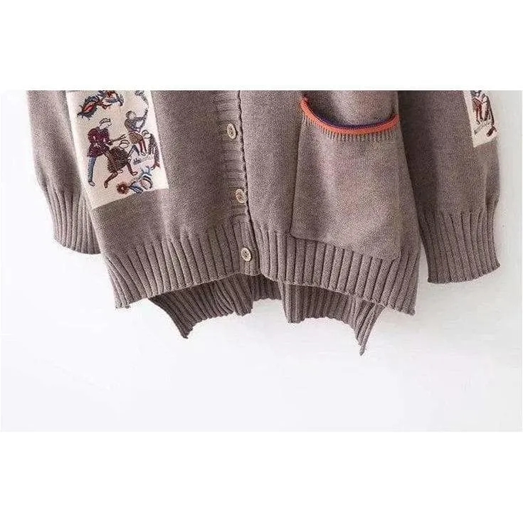 Contrast Sweater