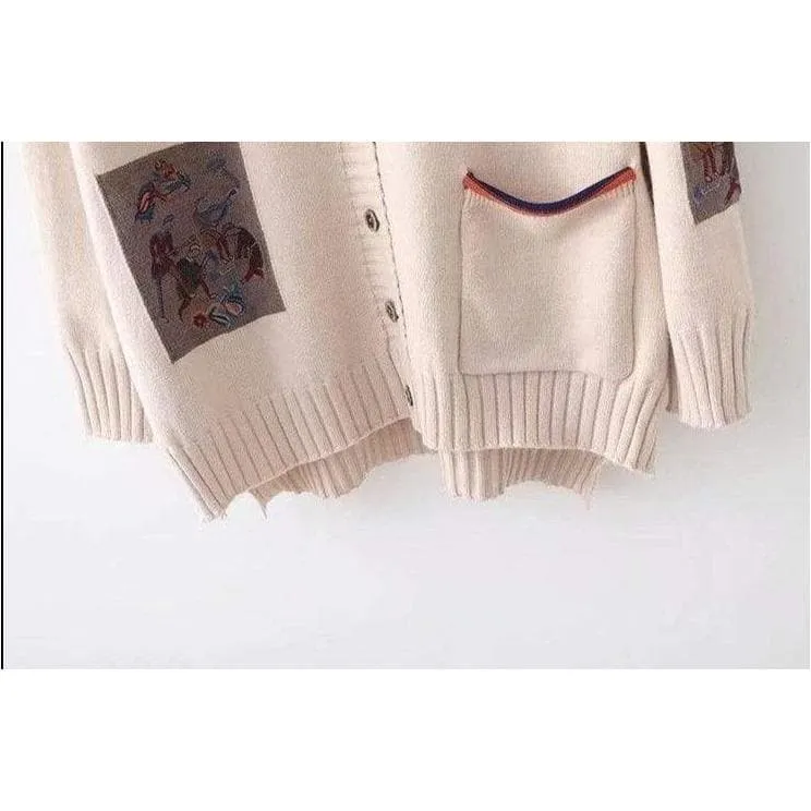 Contrast Sweater