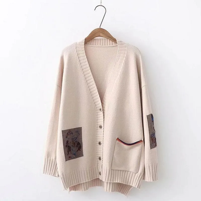 Contrast Sweater