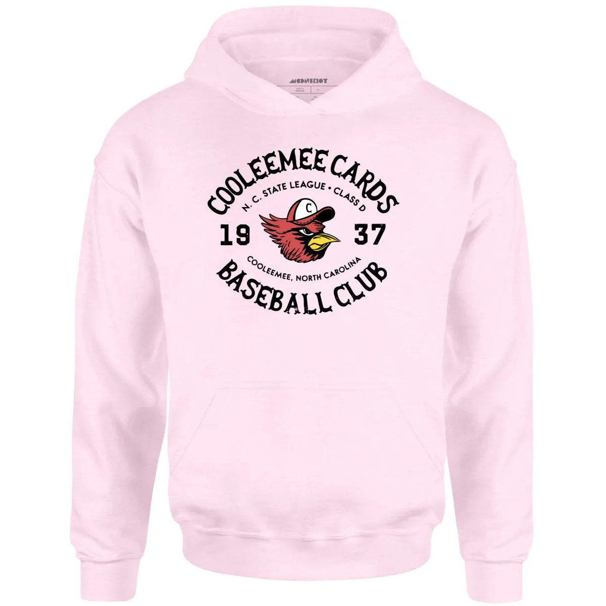 Cooleemee Cards - North Carolina - Vintage Defunct Baseball Teams - Unisex Hoodie