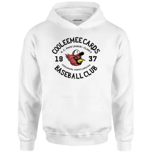 Cooleemee Cards - North Carolina - Vintage Defunct Baseball Teams - Unisex Hoodie