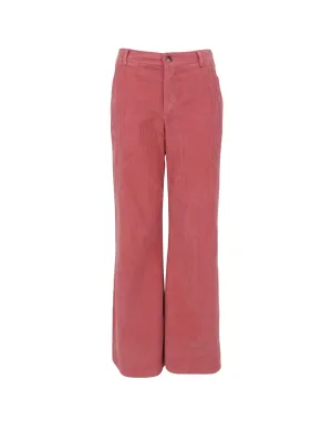 Cora Corduroy Trousers Dust Rose
