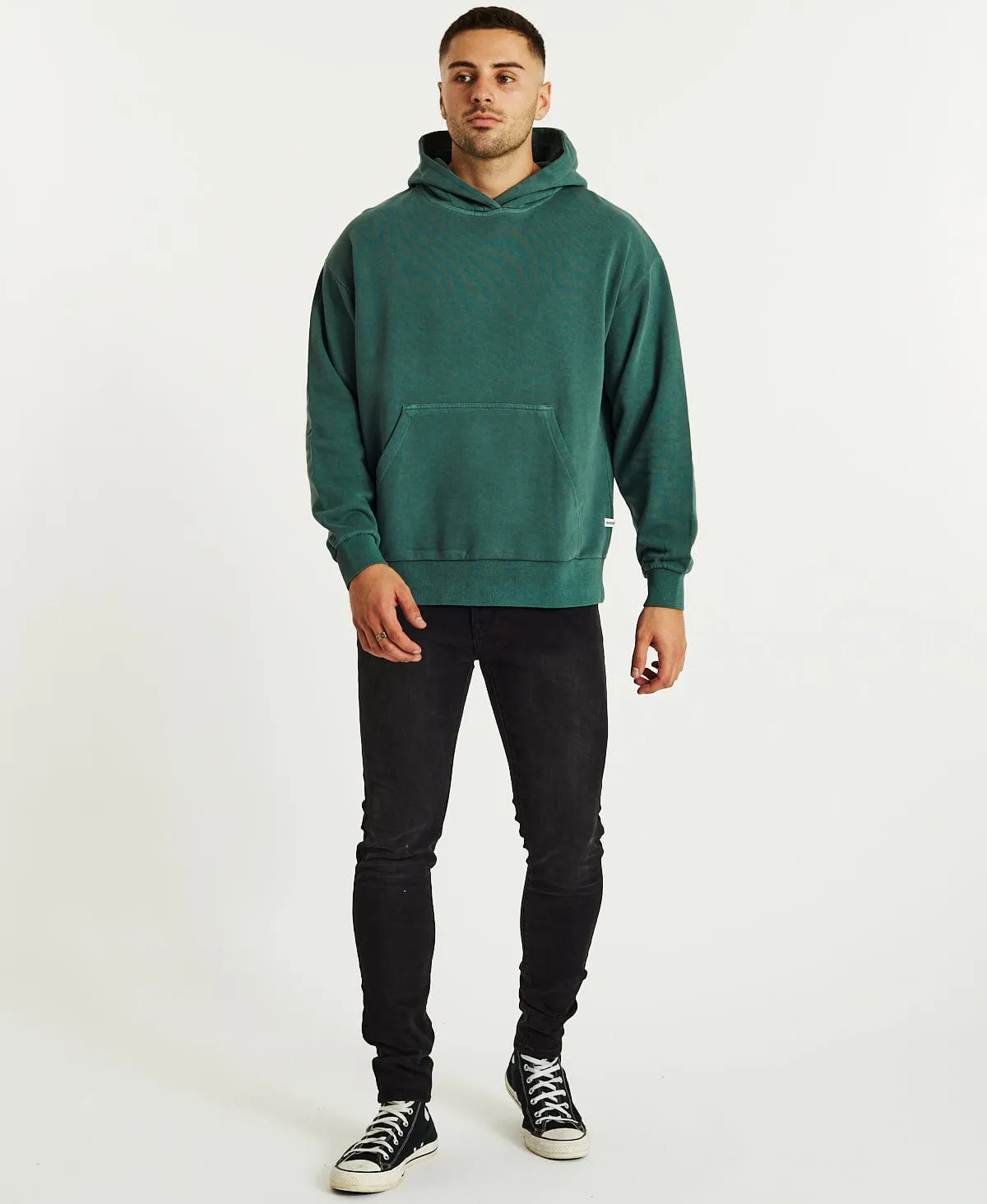 Derby Relaxed Hoodie Pigment Sycamore