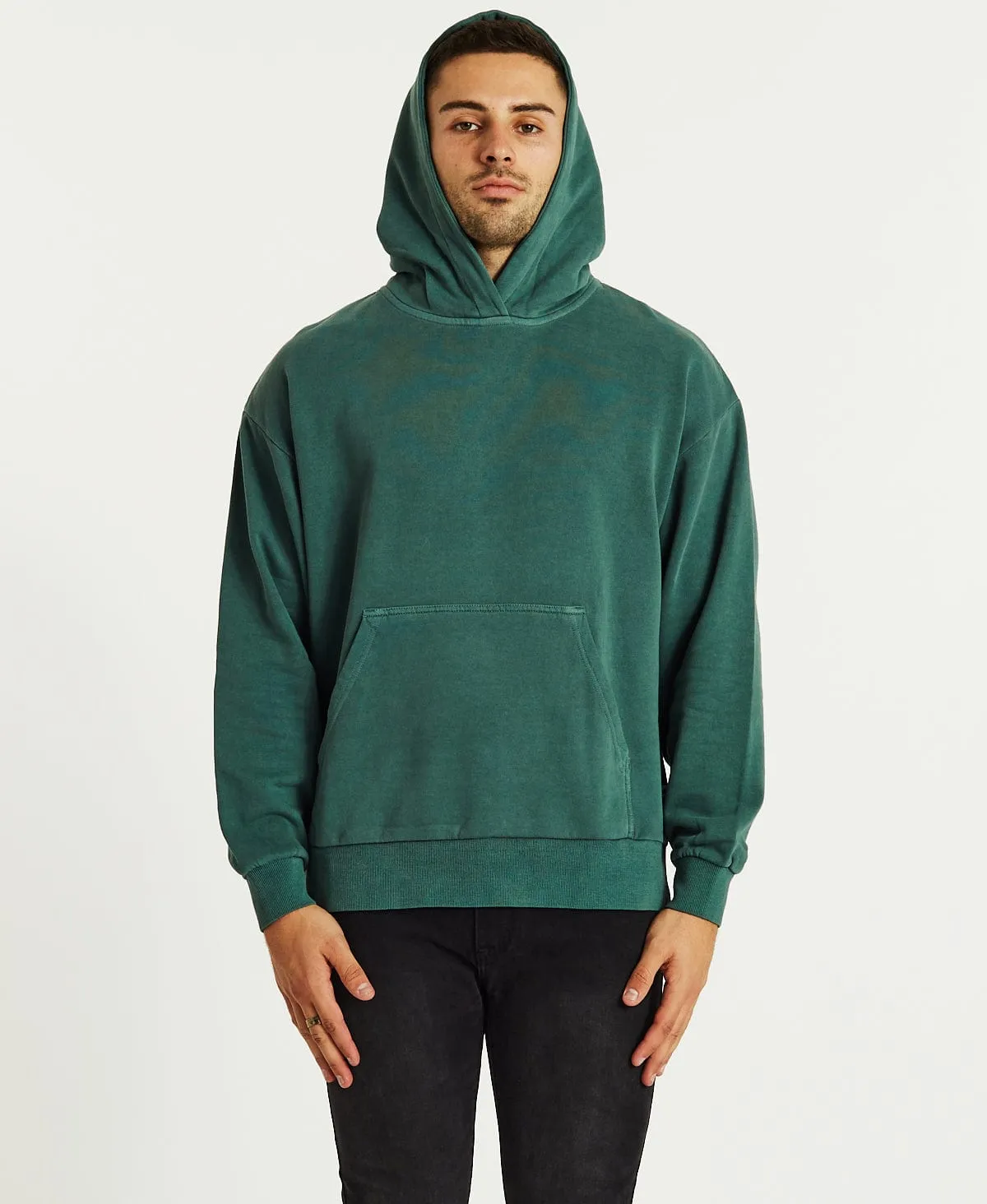 Derby Relaxed Hoodie Pigment Sycamore
