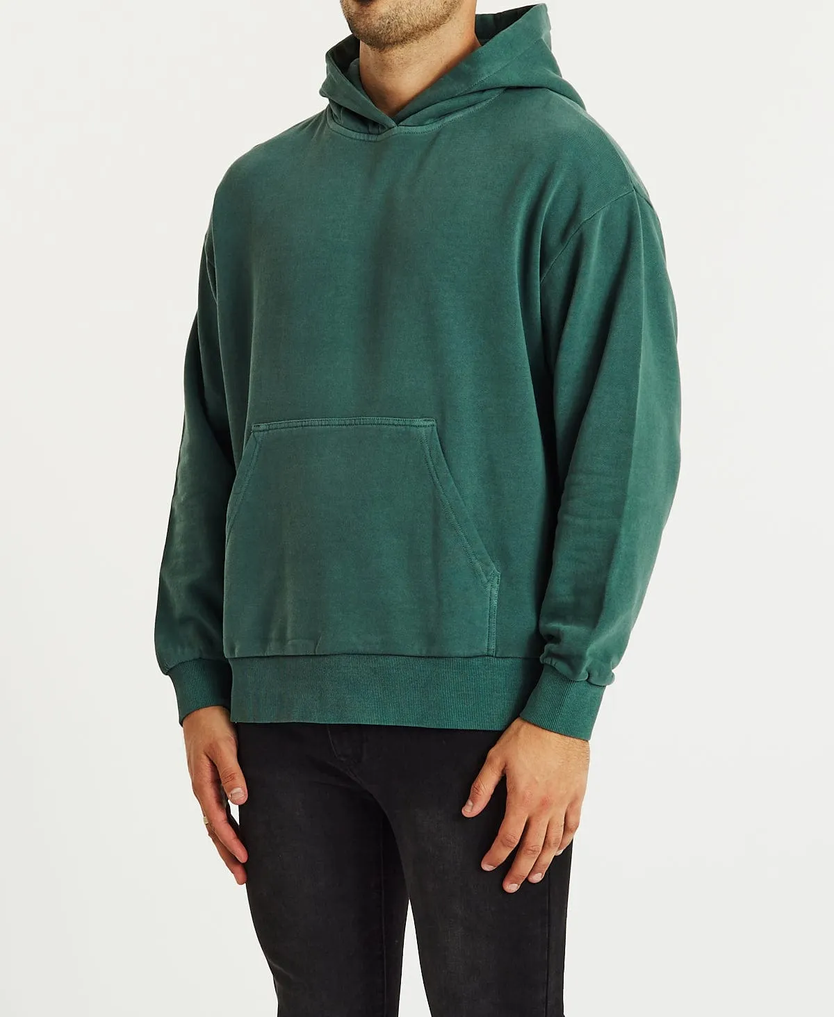 Derby Relaxed Hoodie Pigment Sycamore