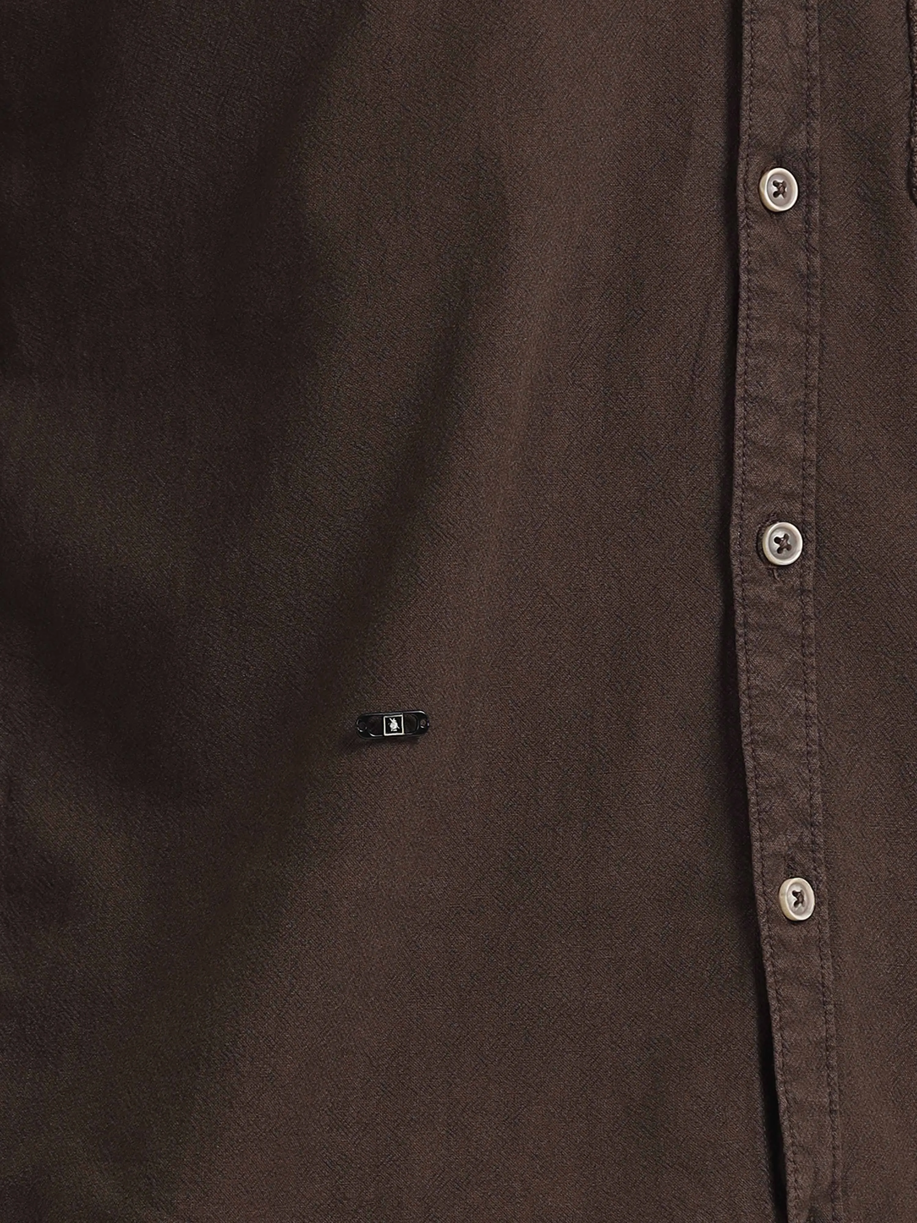Elevated Essentials Comfort Shirt In Coffee