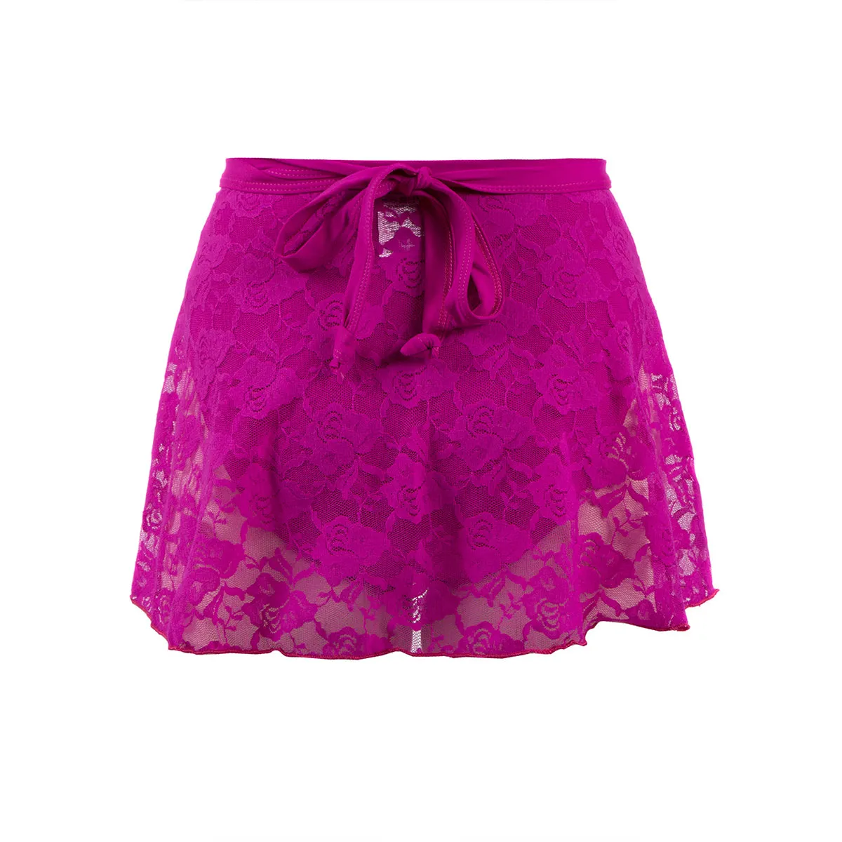 Energetiks Magenta Lace Wrap Skirt