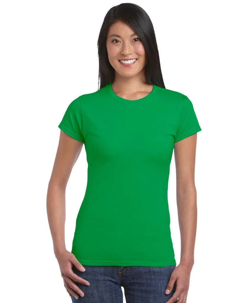 Fashion Pure Color Short Sleeve Soft Cotton T-Shirt