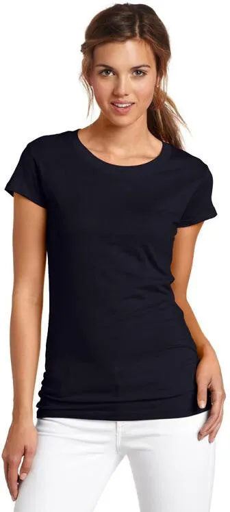 Fashion Pure Color Short Sleeve Soft Cotton T-Shirt
