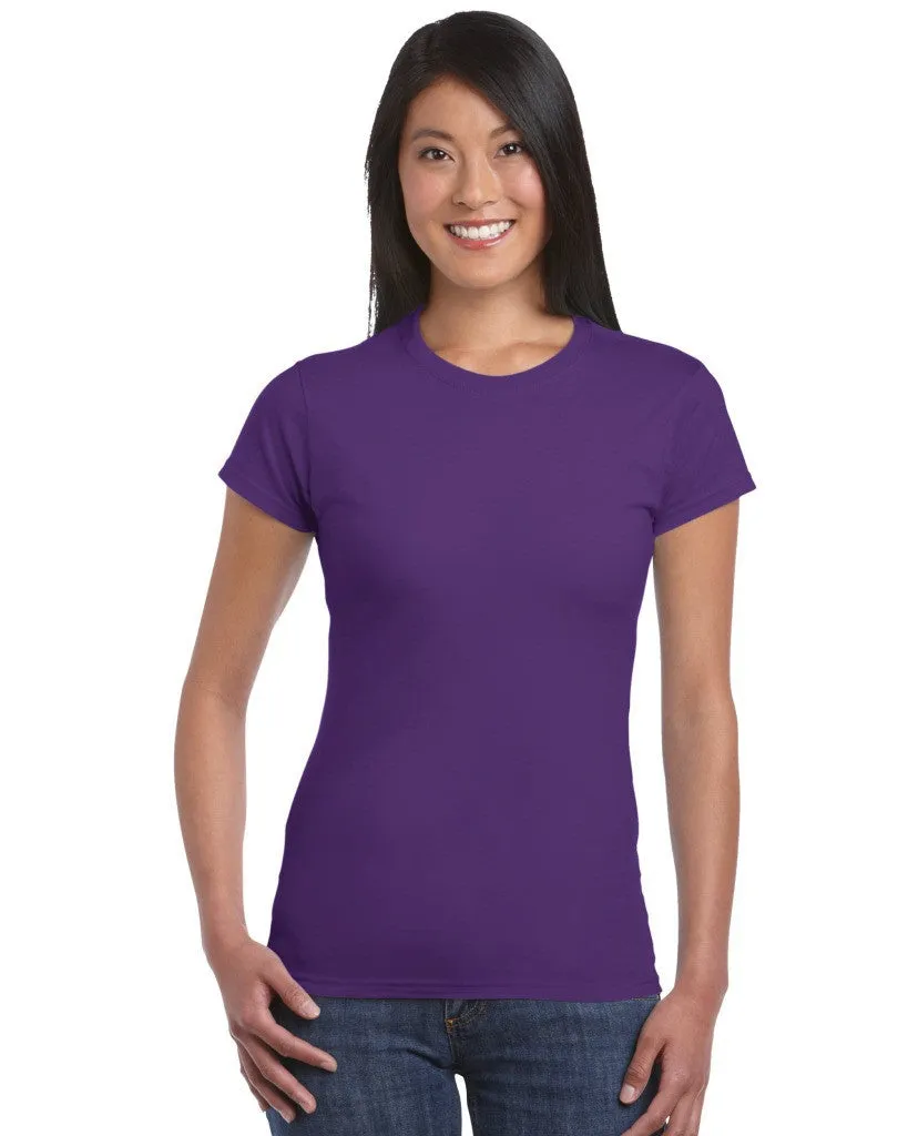 Fashion Pure Color Short Sleeve Soft Cotton T-Shirt