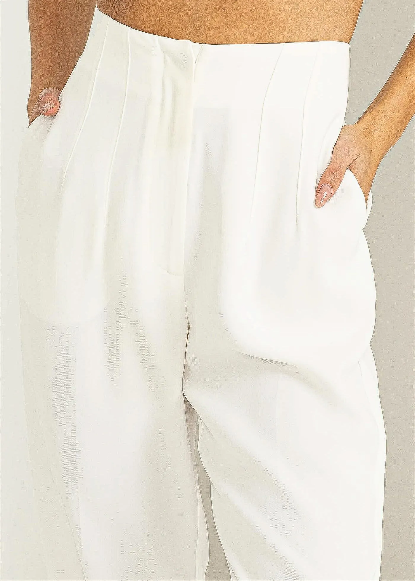 High-Rise Trousers