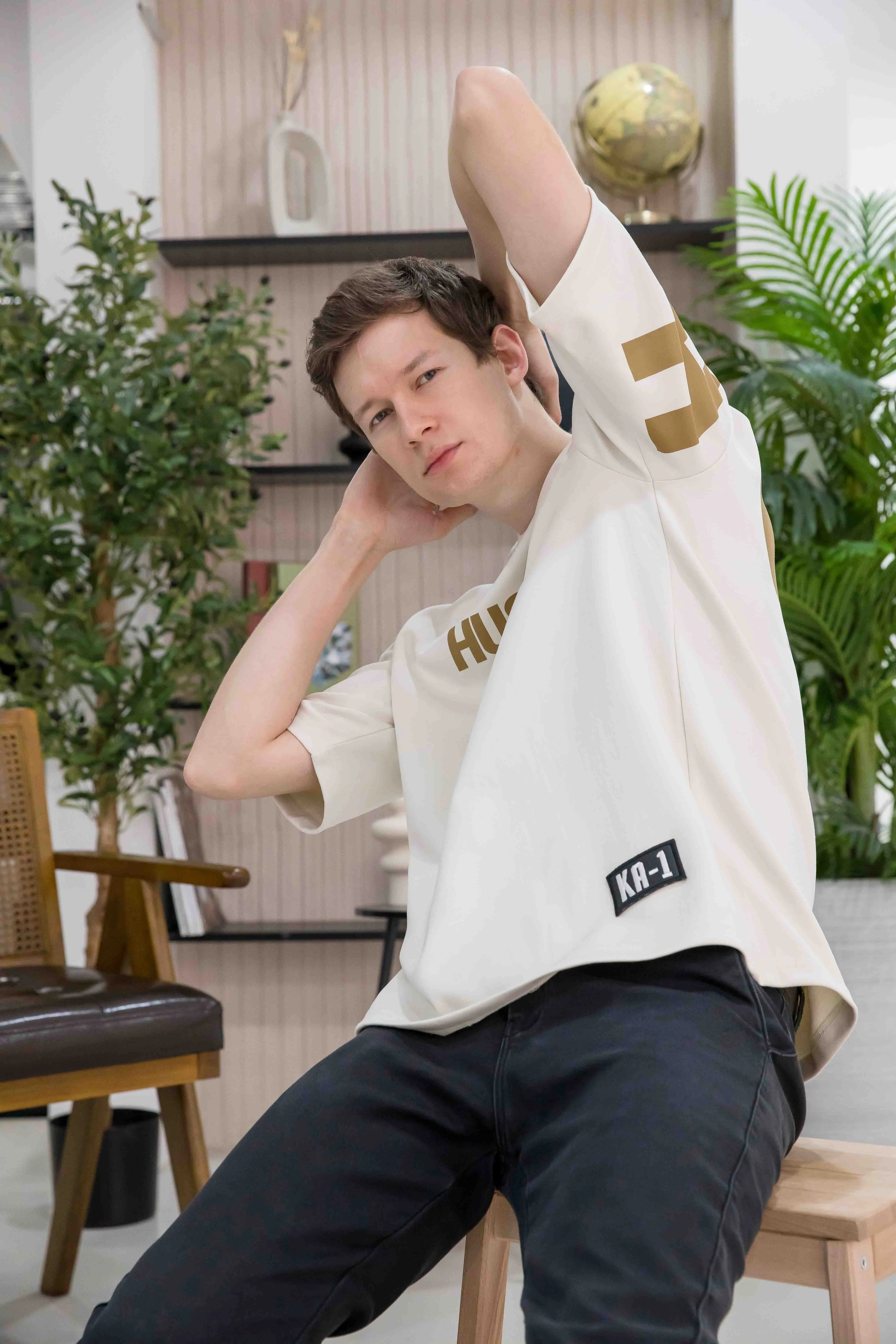 Hustle Oversized T-Shirt