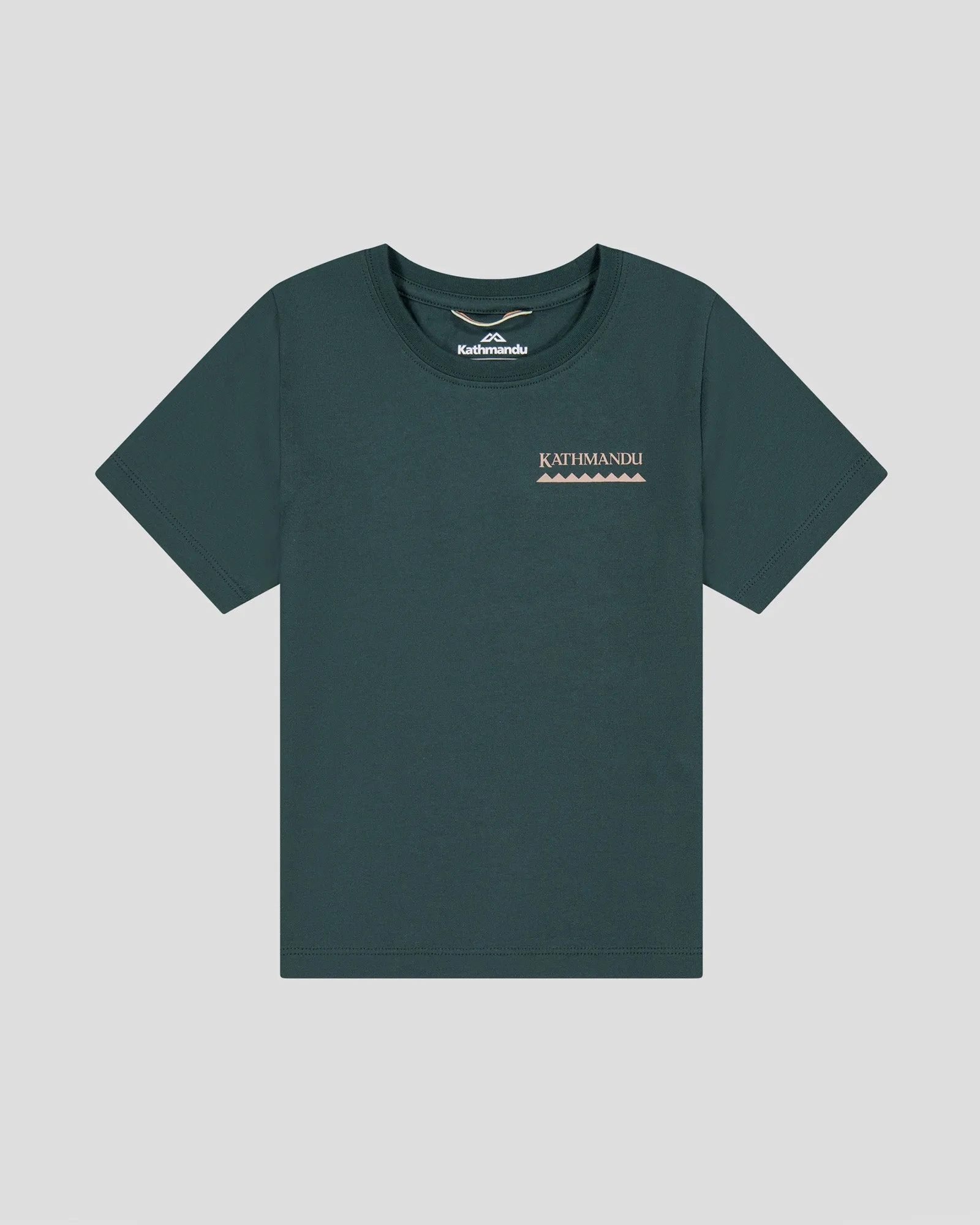 Kids' Heritage Organic Cotton T-shirt - Deep Forest