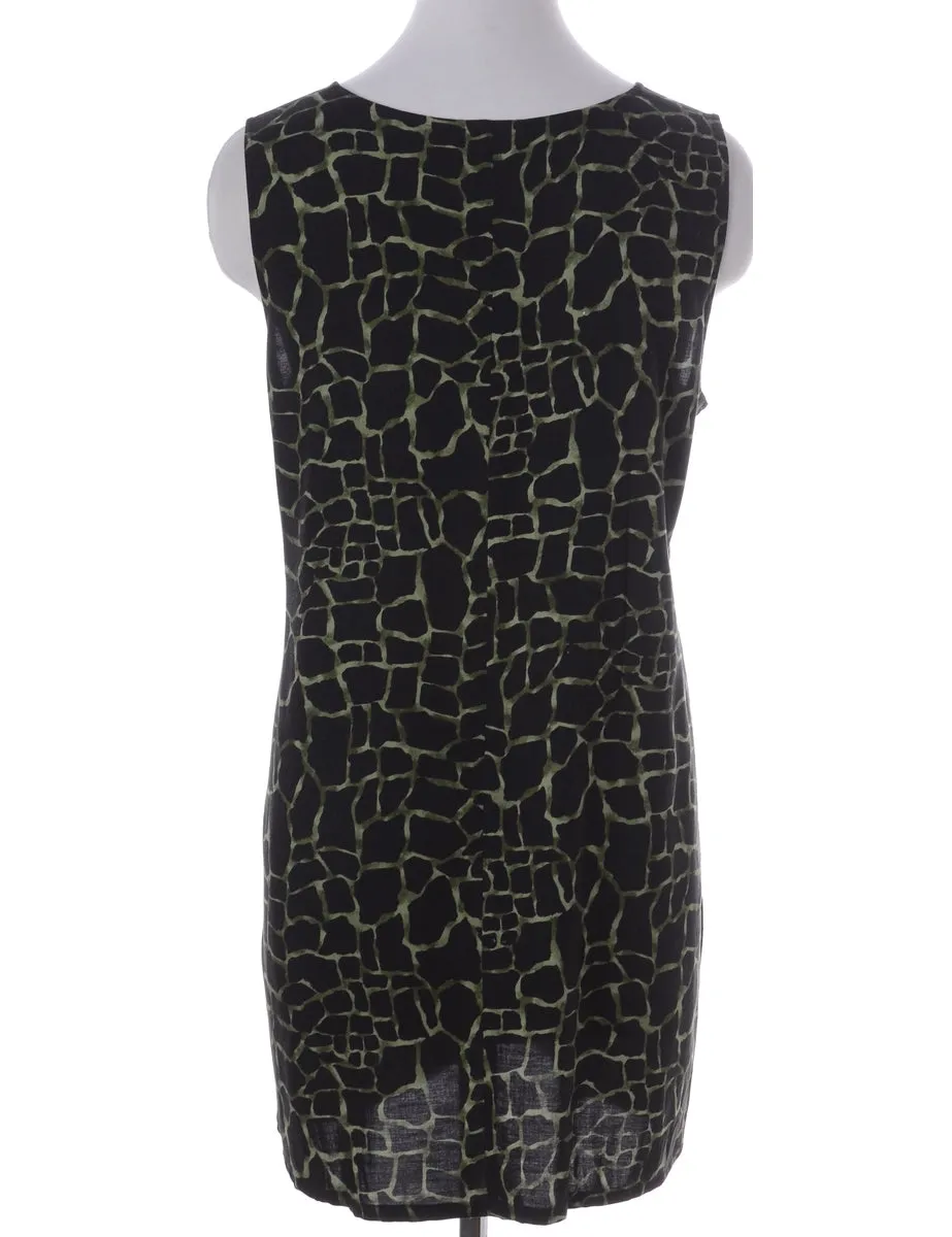 Label Animal Print Short Dress
