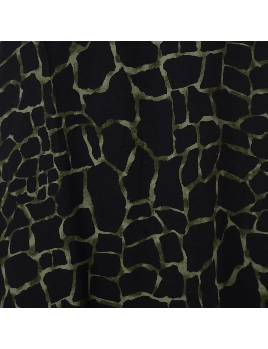 Label Animal Print Short Dress