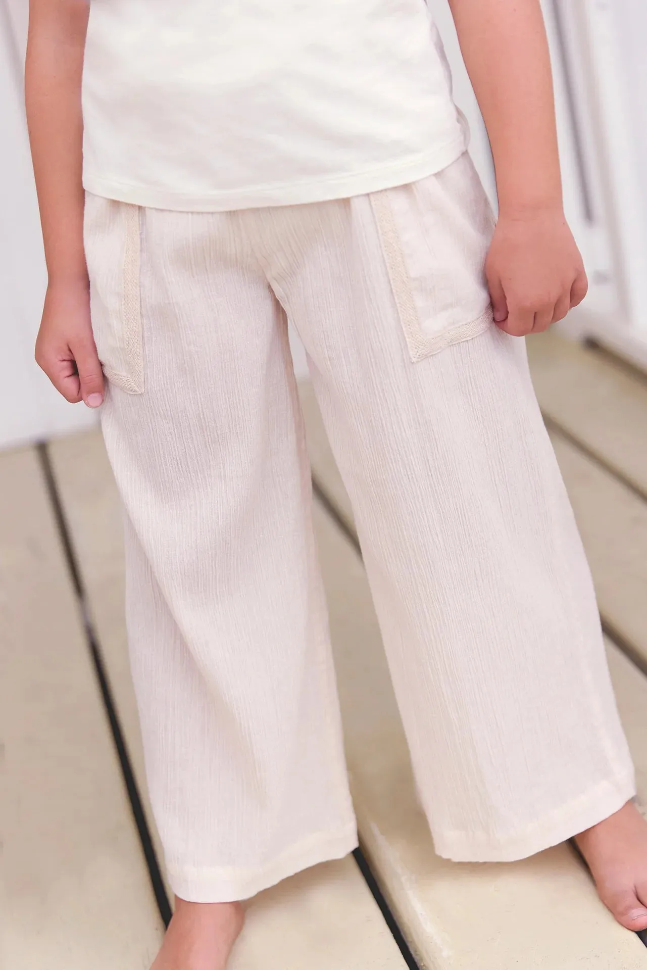 Lauren Trousers - Panacotta
