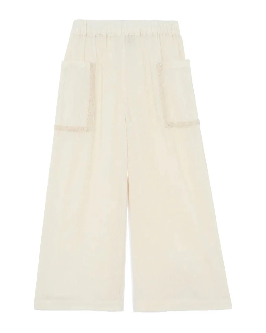 Lauren Trousers - Panacotta