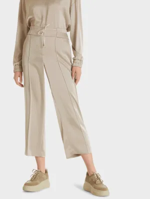 Marc Cain Collections T Champagne Satin Trousers TC 81.40 W15 COL 646