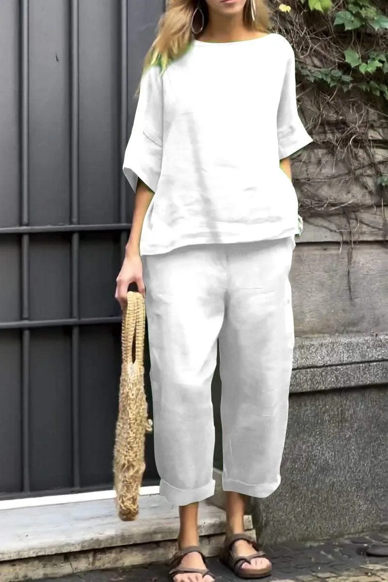 Mariana - Comfortable Shirt and Trousers Set