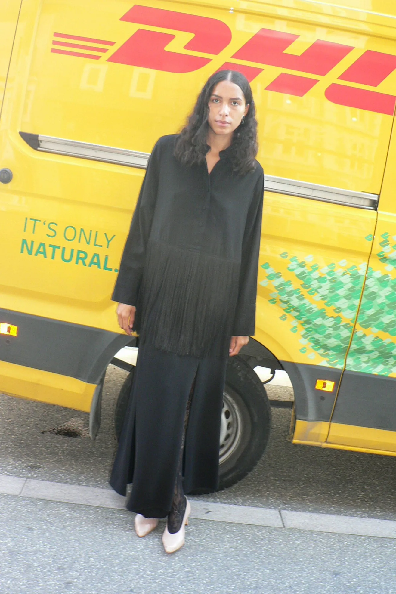 MR. LARKIN, Tassel Shirt, Black