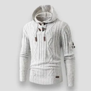 North Royal Knitted Hooded Pullover