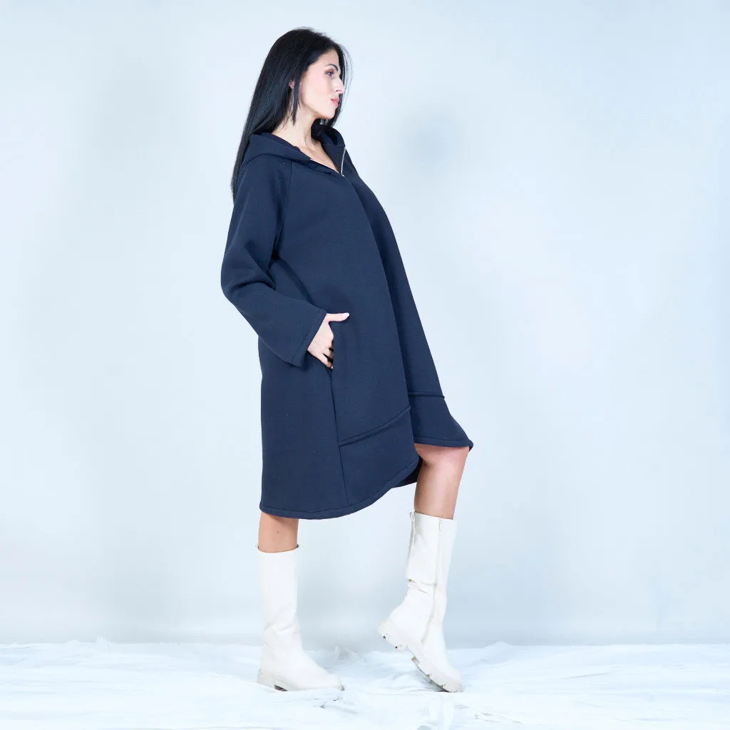 Oversized zip-up hoodie wholesale