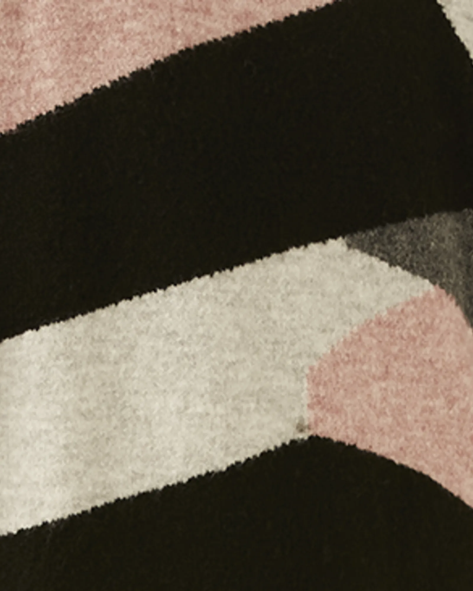 Paige Colorblocked Open-Front Cardigan | Pink / Black