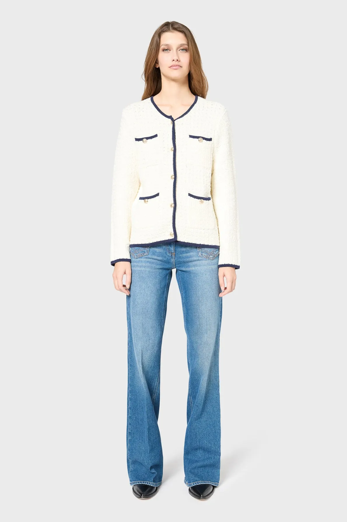 Pullover/vest Jovie Dbu29b208 Ecru