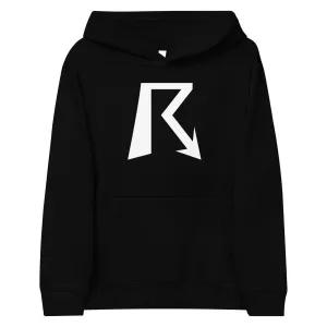 R Logo (W) - Youth Fleece Hoodie