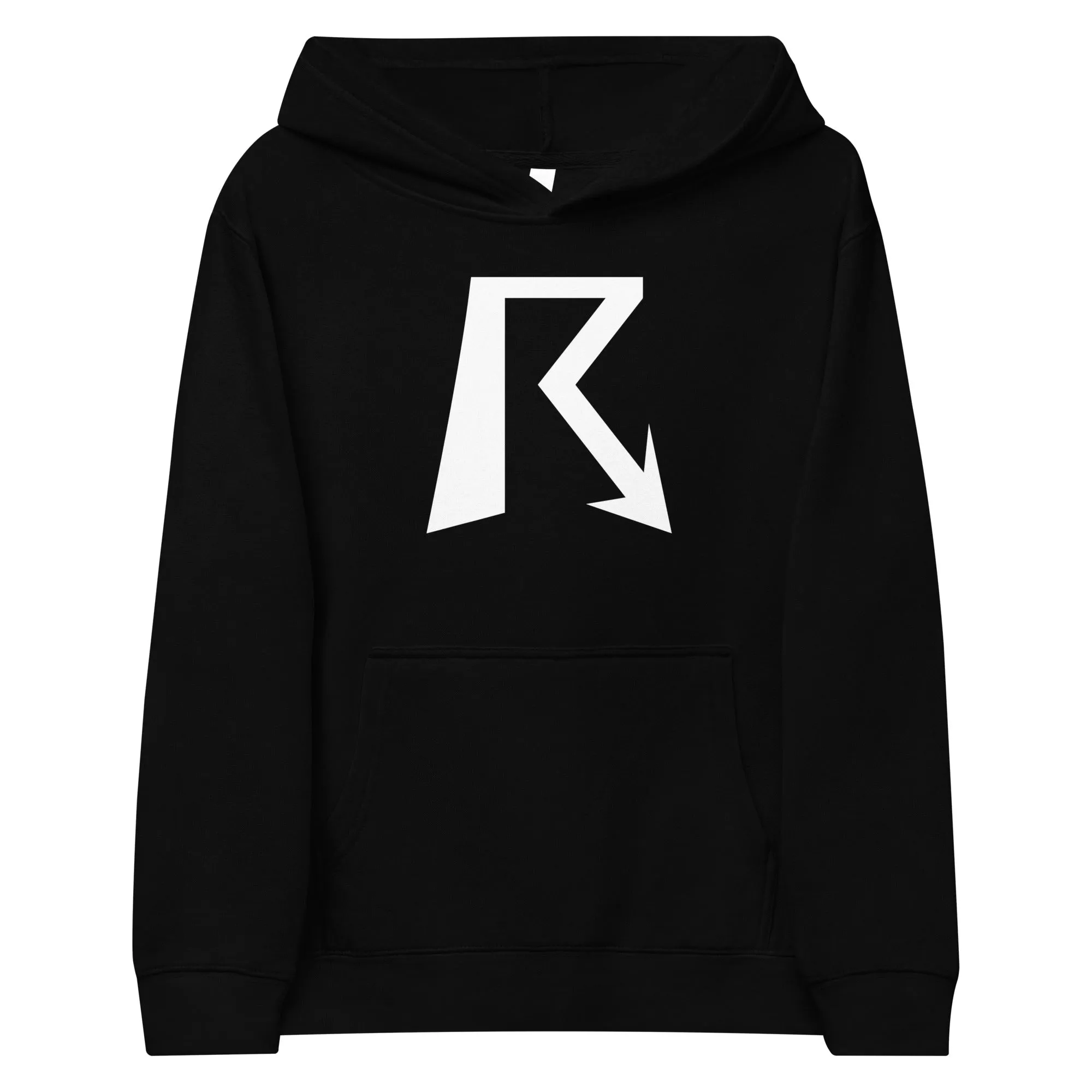 R Logo (W) - Youth Fleece Hoodie