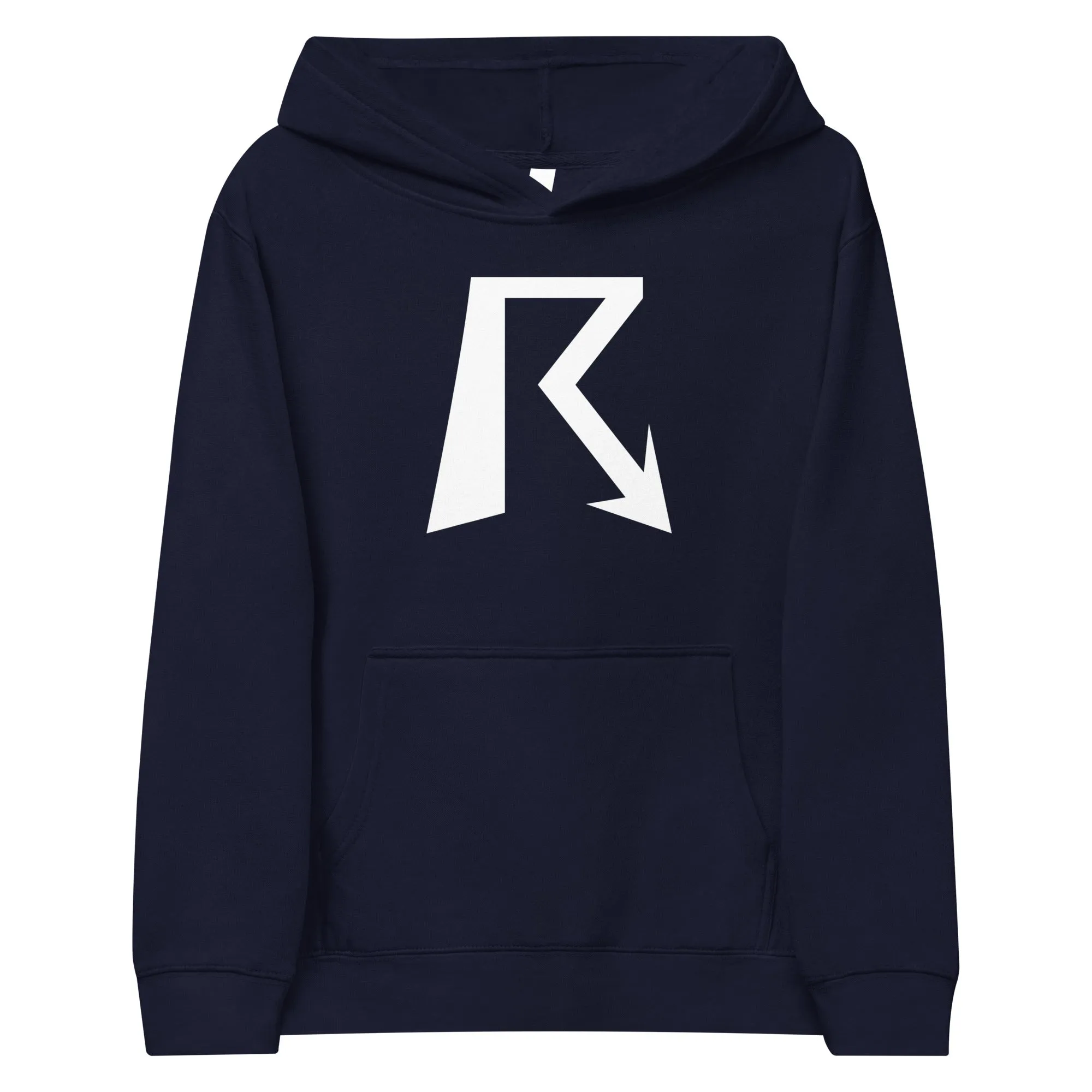 R Logo (W) - Youth Fleece Hoodie