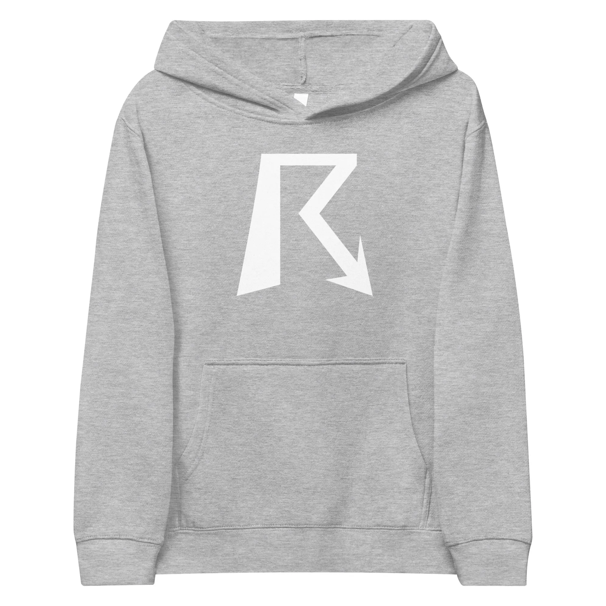 R Logo (W) - Youth Fleece Hoodie
