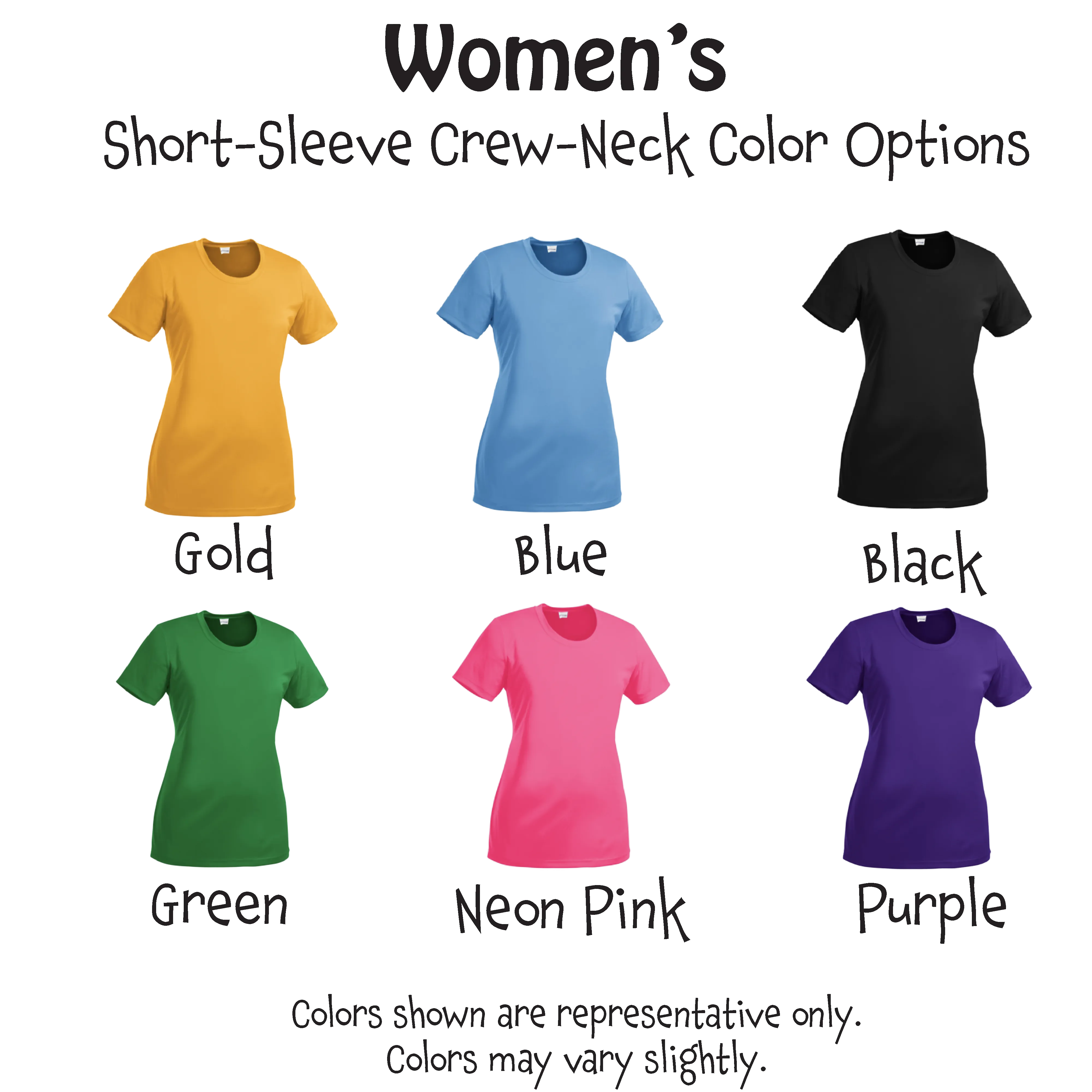 Santa's Favorite Pickleballer | Women’s Short Sleeve Crewneck Pickleball Shirts | 100% Polyester