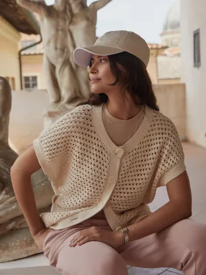 Sidra Button Through Vest