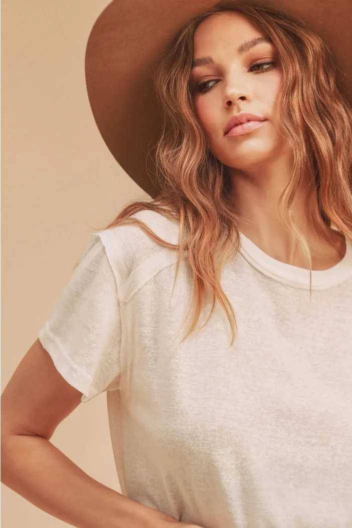 Slouchie Junie Short Sleeve Soft Loungewear