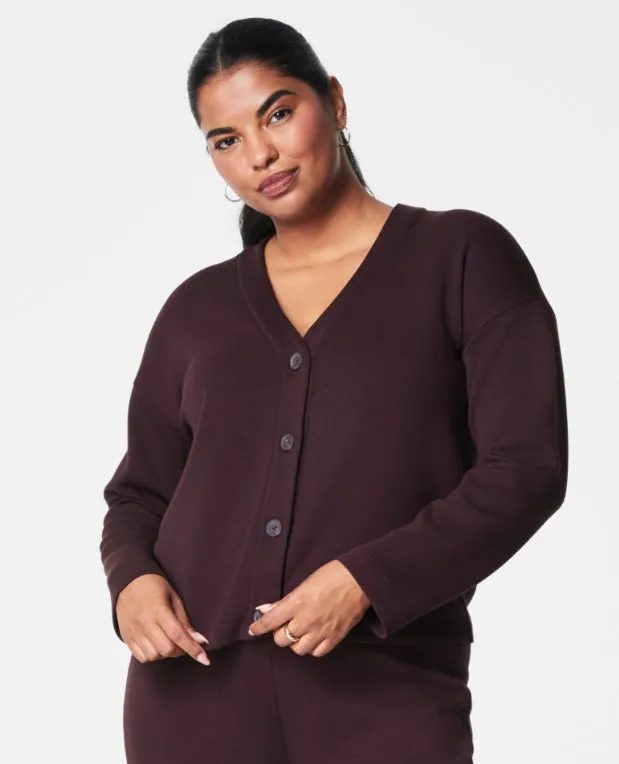 Spanx: AirEssentials Cardigan in Truffle Brown
