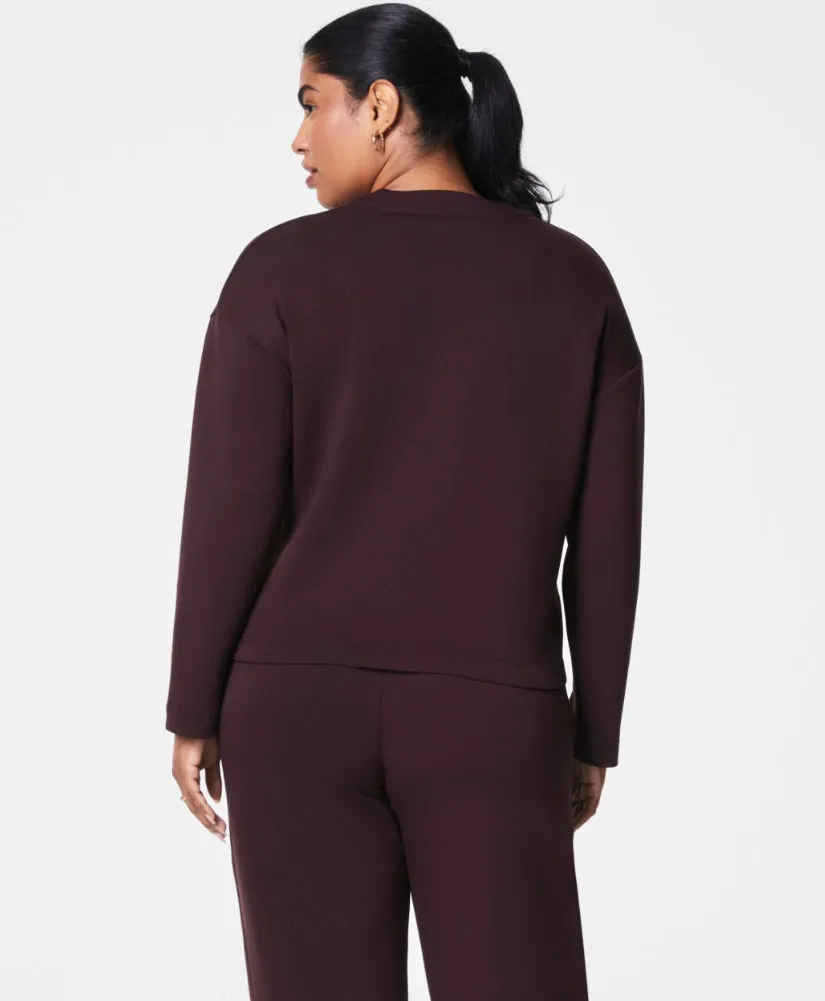Spanx: AirEssentials Cardigan in Truffle Brown