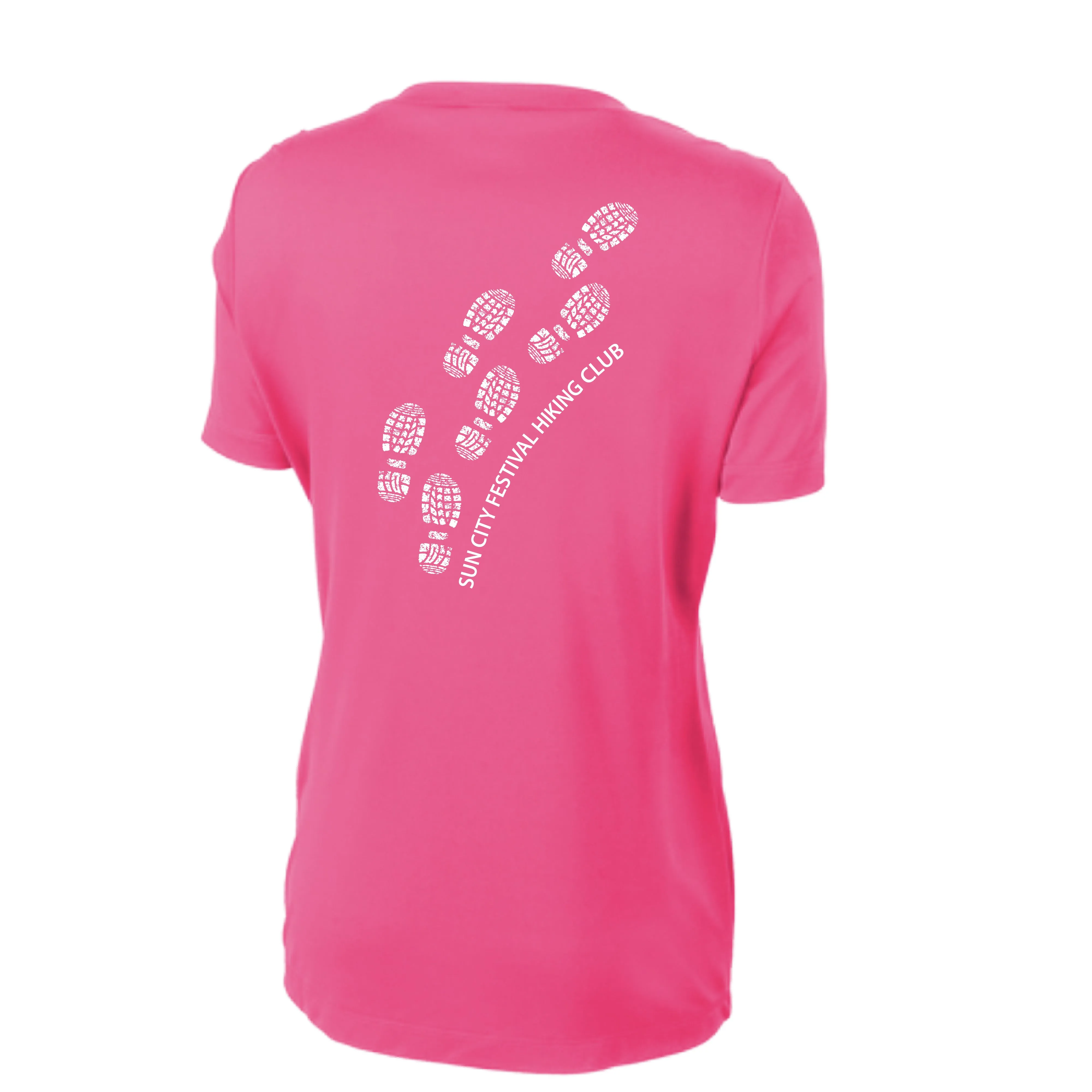 Sun City Festival Hiking Club | Women’s Short Sleeve Crewneck Hiking Shirts | 100% Polyester
