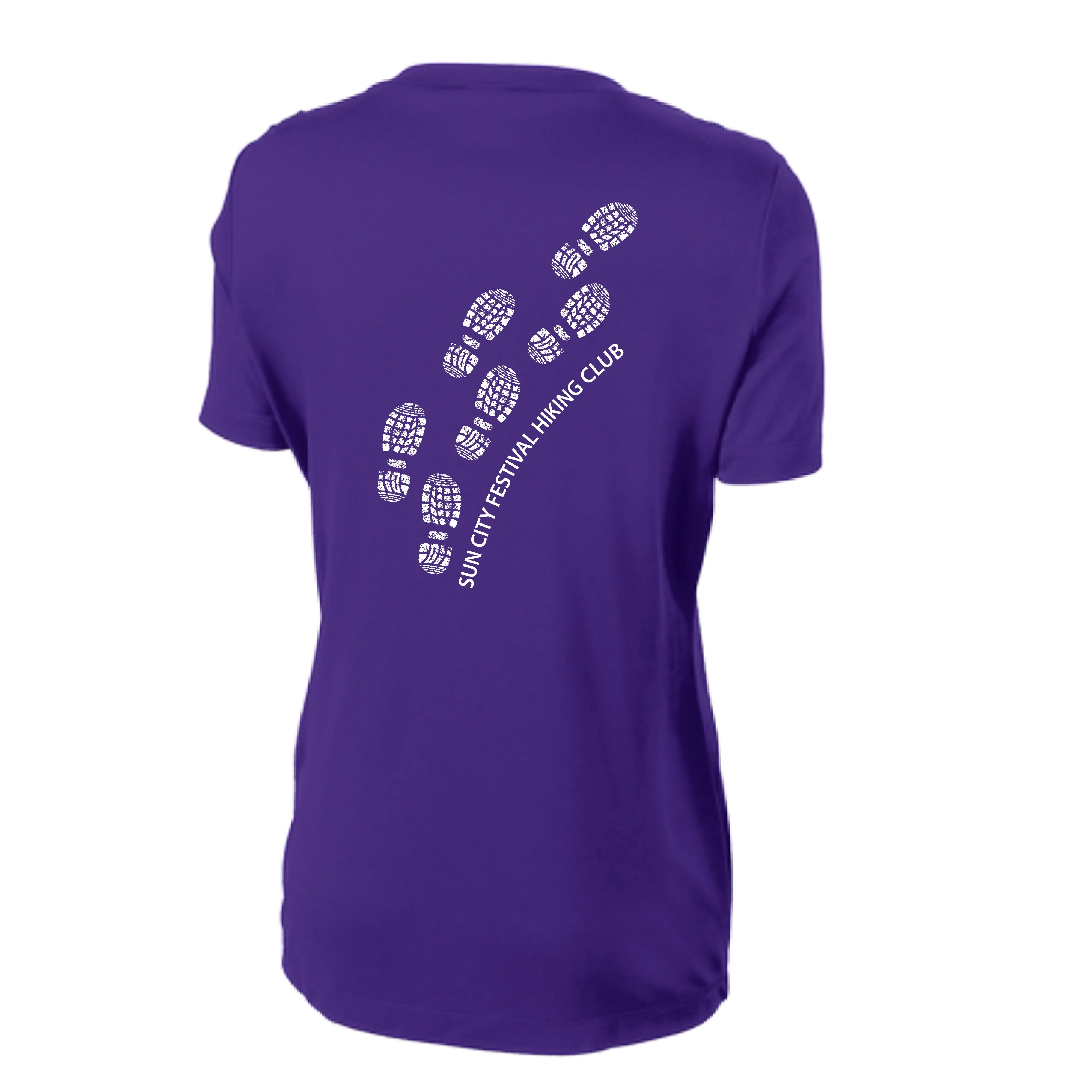 Sun City Festival Hiking Club | Women’s Short Sleeve Crewneck Hiking Shirts | 100% Polyester