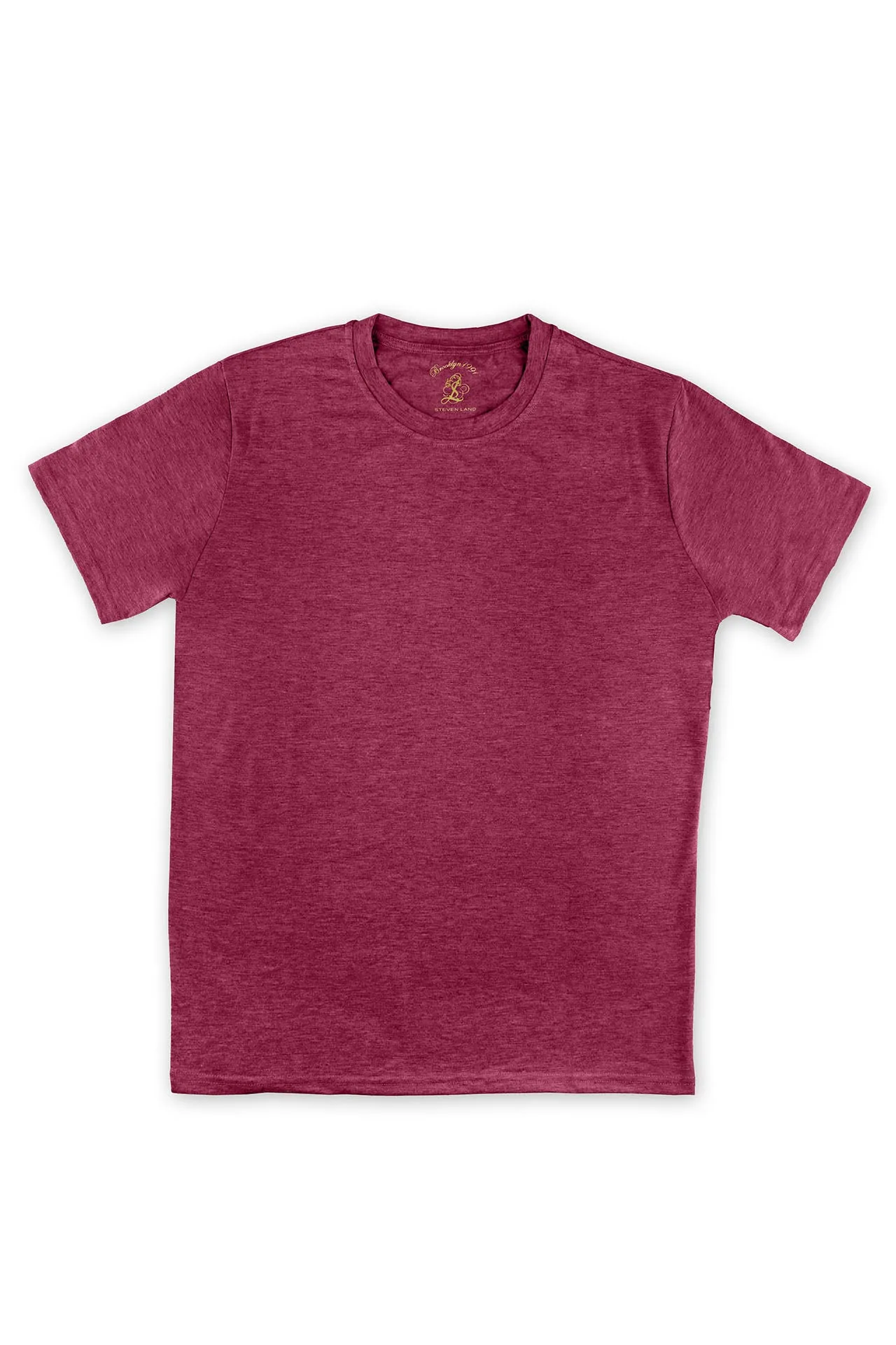 T-Shirt | Crew Neck | Brushed Ultra Soft | Berry