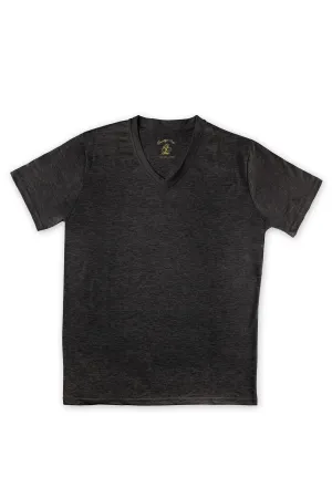 T-Shirt | V – Neck | Brushed Ultra Soft | Charcoal
