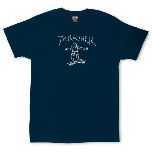 Thrasher Gonz T-Shirt Navy White